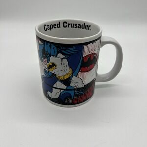 DC Comics Batman & Joker Caped Crusader Collectible Ceramic Coffee Mug New